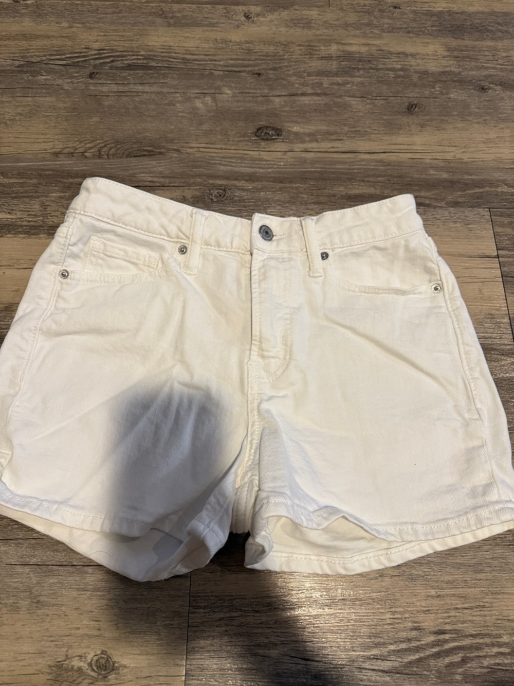 Old Navy White Denim Jean Shorts